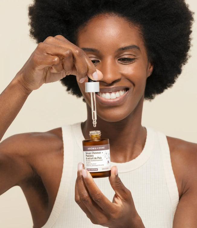 Sérum cheveux anti-chute Peptides & extrait de pois